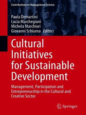 cover image of Cultural Initiatives for Sustainable Development